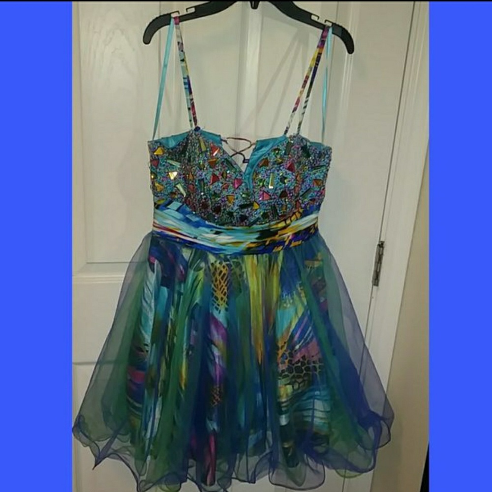 Rainbow Party/Prom Dress!!